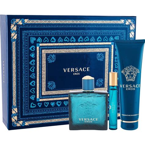 versace eros hombre set|versace eros 100ml gift set.